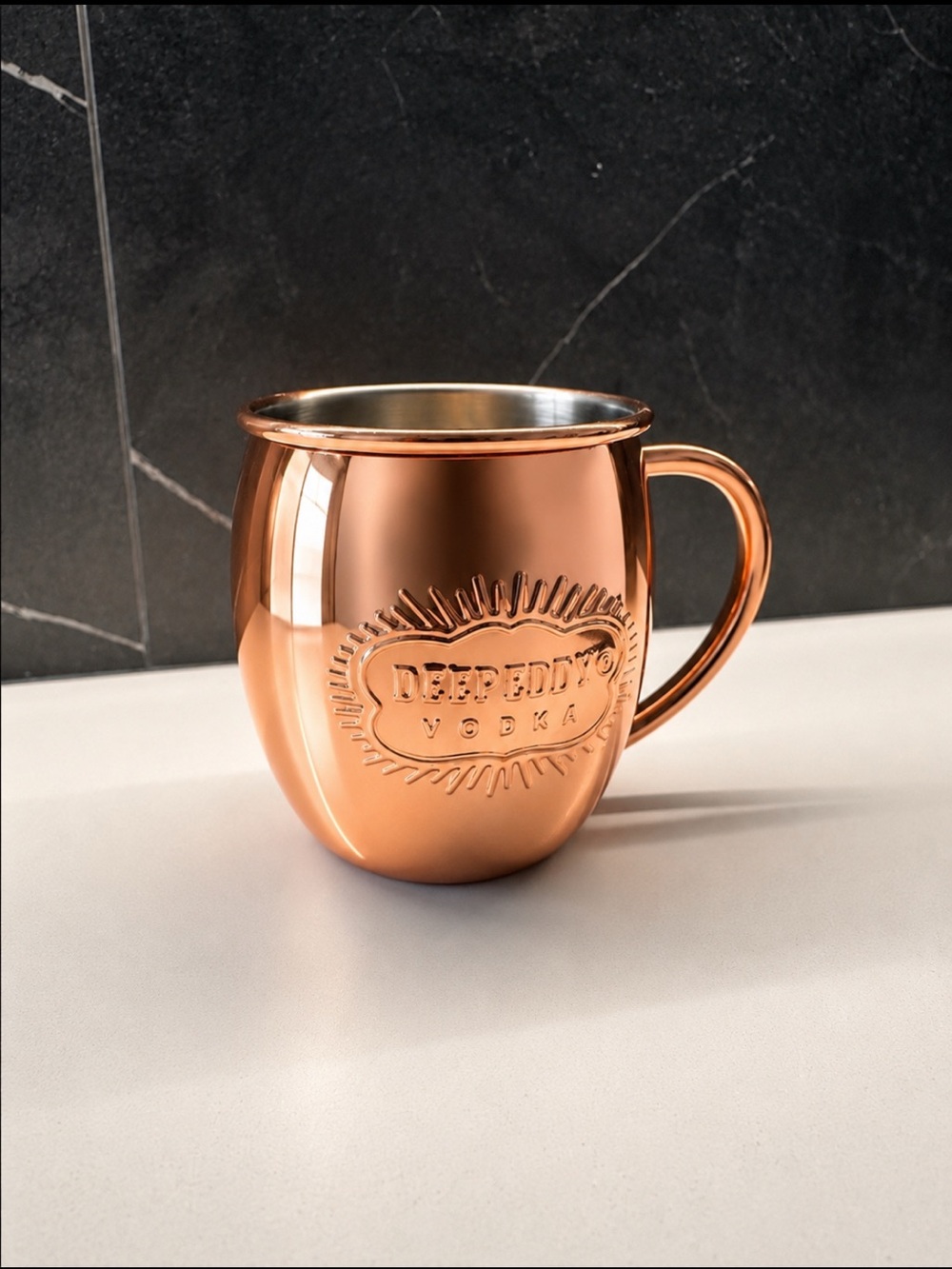 Deep Eddy Copper Moscow Mule Mug - Copper Finish